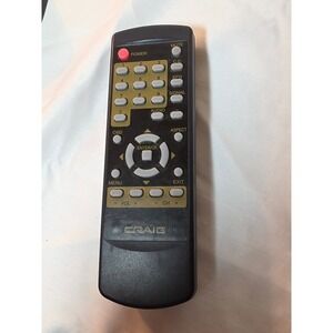 Craig TV Remote Control Replacement Black and Gold Infrared Television Remote
